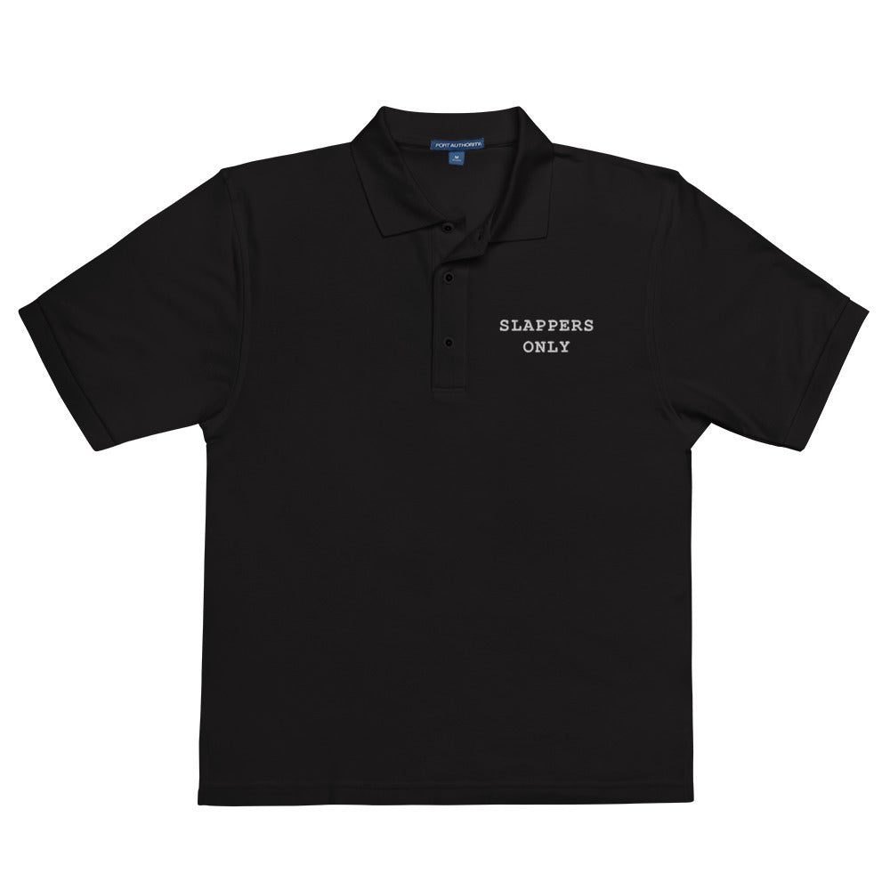 SLAPPERS ONLY POLO (BLACK)