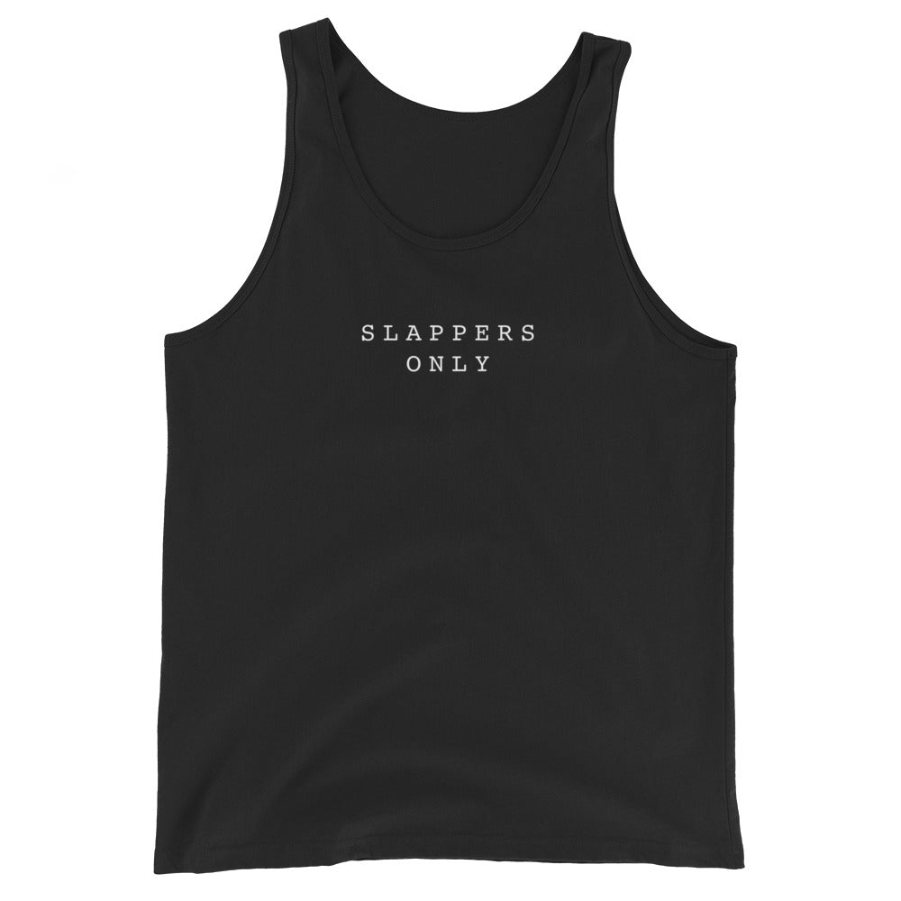 SLAPPERS ONLY TANK TOP (BLACK)