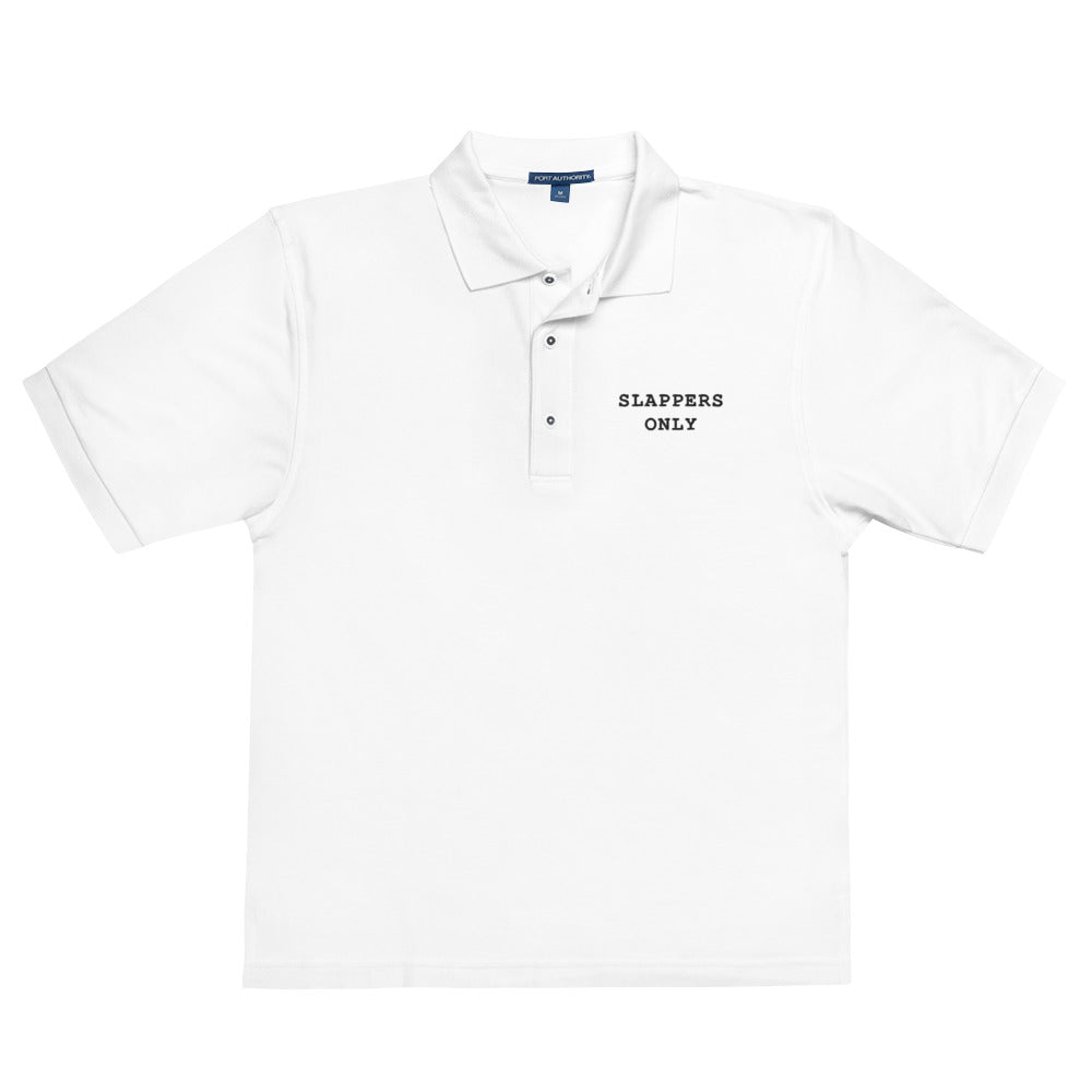 SLAPPERS ONLY POLO (WHITE)